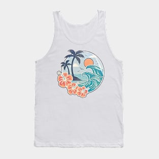 Big wave paradise Tank Top